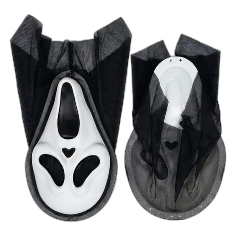 Máscara Scary Movie / Scream Ghostface Clásica con Tul