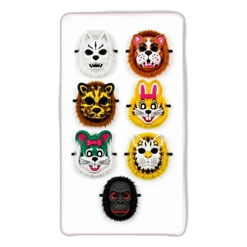 Antifaces Infantiles de Animalitos Surtidos (7 Modelos)